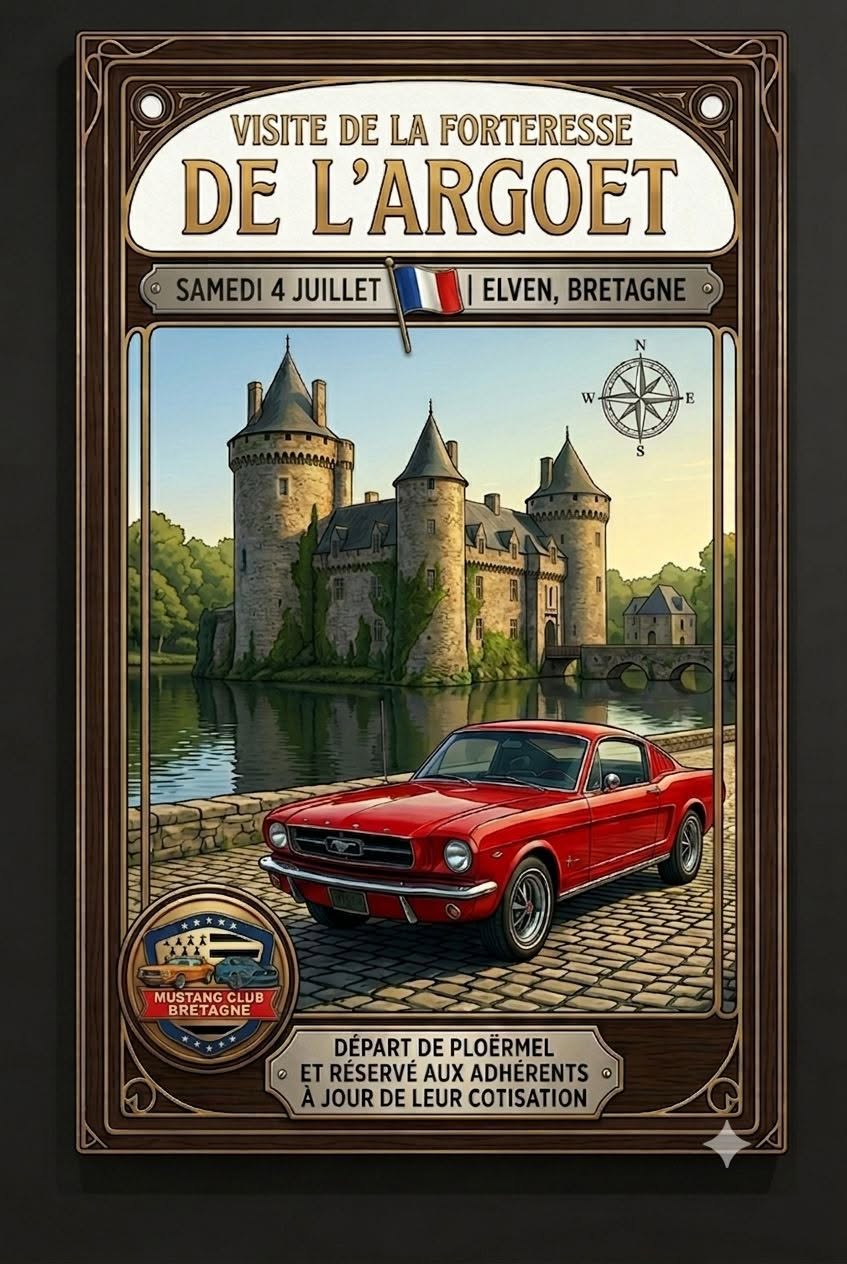Visite de la forteresse de L'argoet