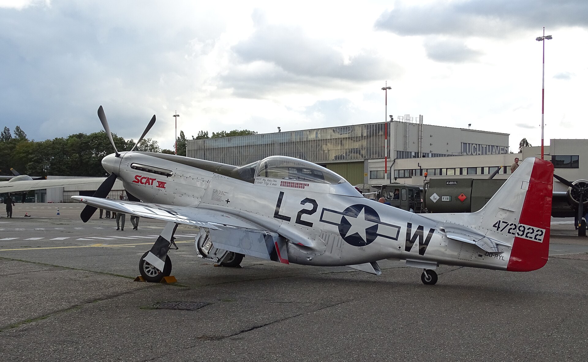 Avion P-51D Mustang - crédit photo : commons wikimedia by Ad Meskens - CC BY-SA 4.0 Image
